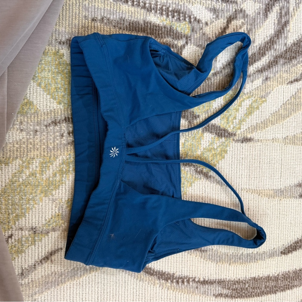 Athleta Blue Sports Bra